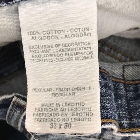 33 x 30 Denizen by Levi’s 236 straight leg… - Picture 6 of 8